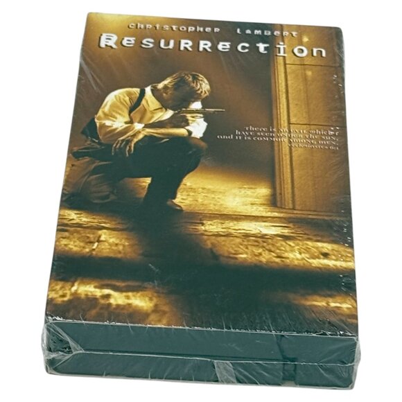 Resurrection Vintage VHS New Sealed Christopher Lambert 1999 Horror - Picture 4 of 5